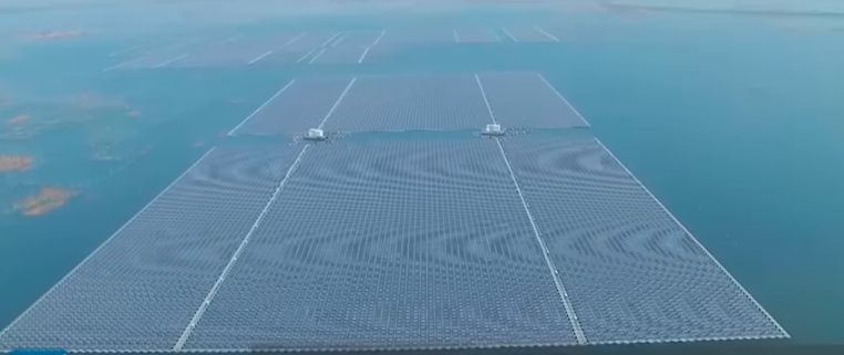 Huainan City, China boasts world's largest floating solar farm